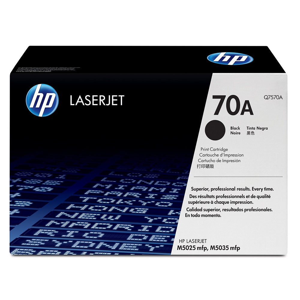 HP 70A (Q7570A) Black Original LaserJet Toner Cartridge