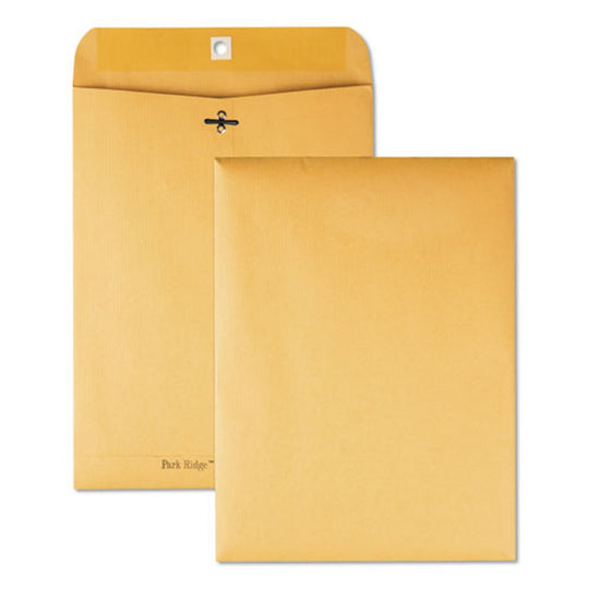 PARK RIDGE  KRAFT CLASP ENVELOPE - 9 x 12 - BROWN KRAFT - 100/BOX