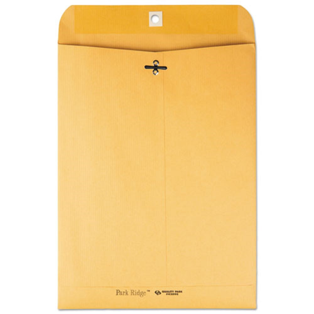 PARK RIDGE  KRAFT CLASP ENVELOPE - 9 x 12 - BROWN KRAFT - 100/BOX