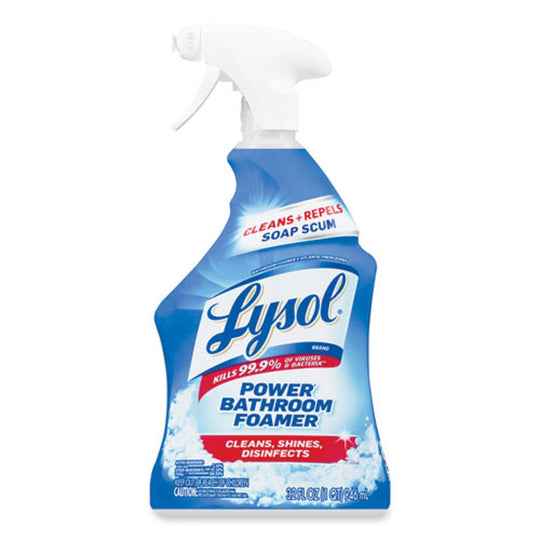 LYSOL DISINFECTANT BATHROOM CLEANERS - LIQUID - ATLANTIC FRESH - 32 oz SPRAY BOTTLE