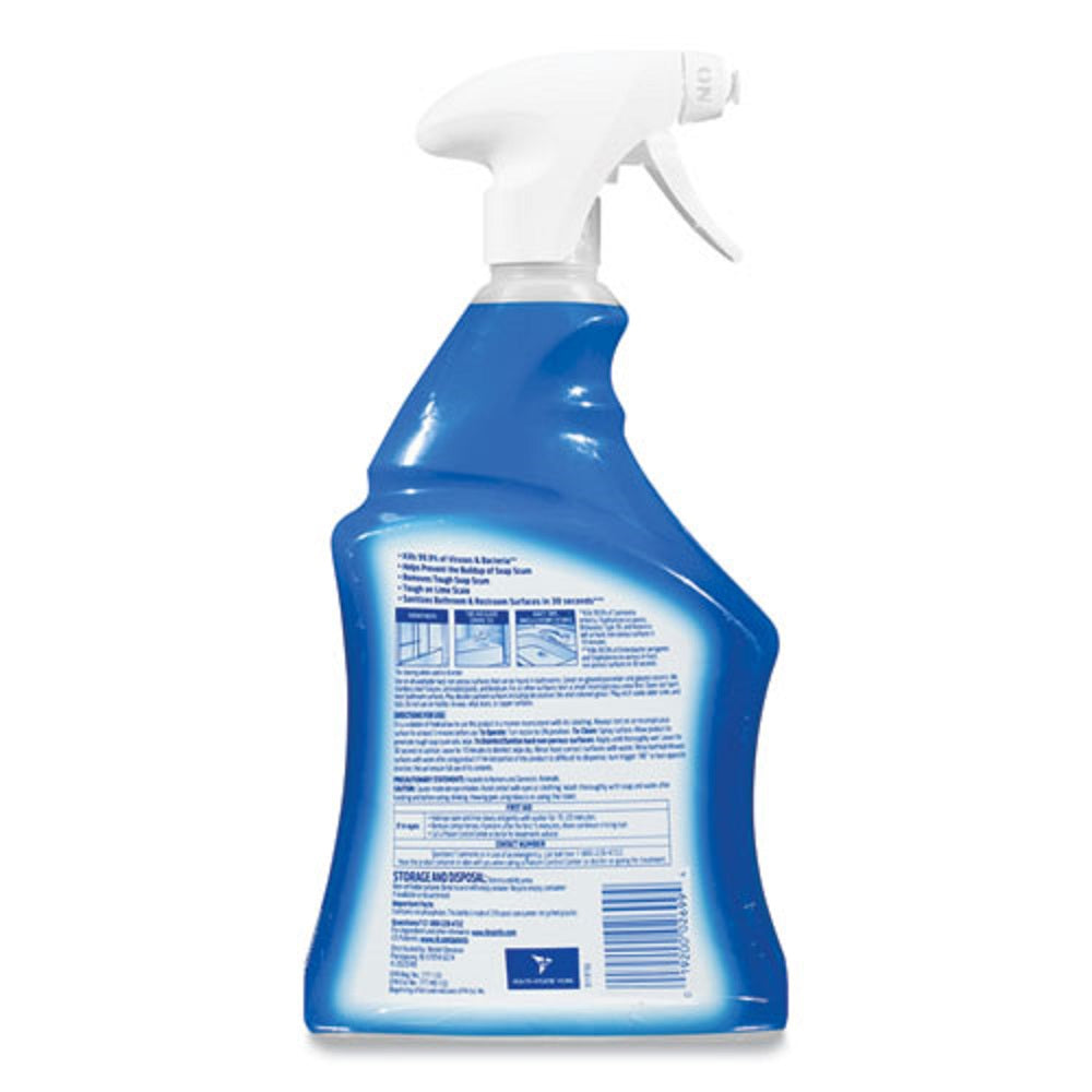 LYSOL DISINFECTANT BATHROOM CLEANERS - LIQUID - ATLANTIC FRESH - 32 oz SPRAY BOTTLE