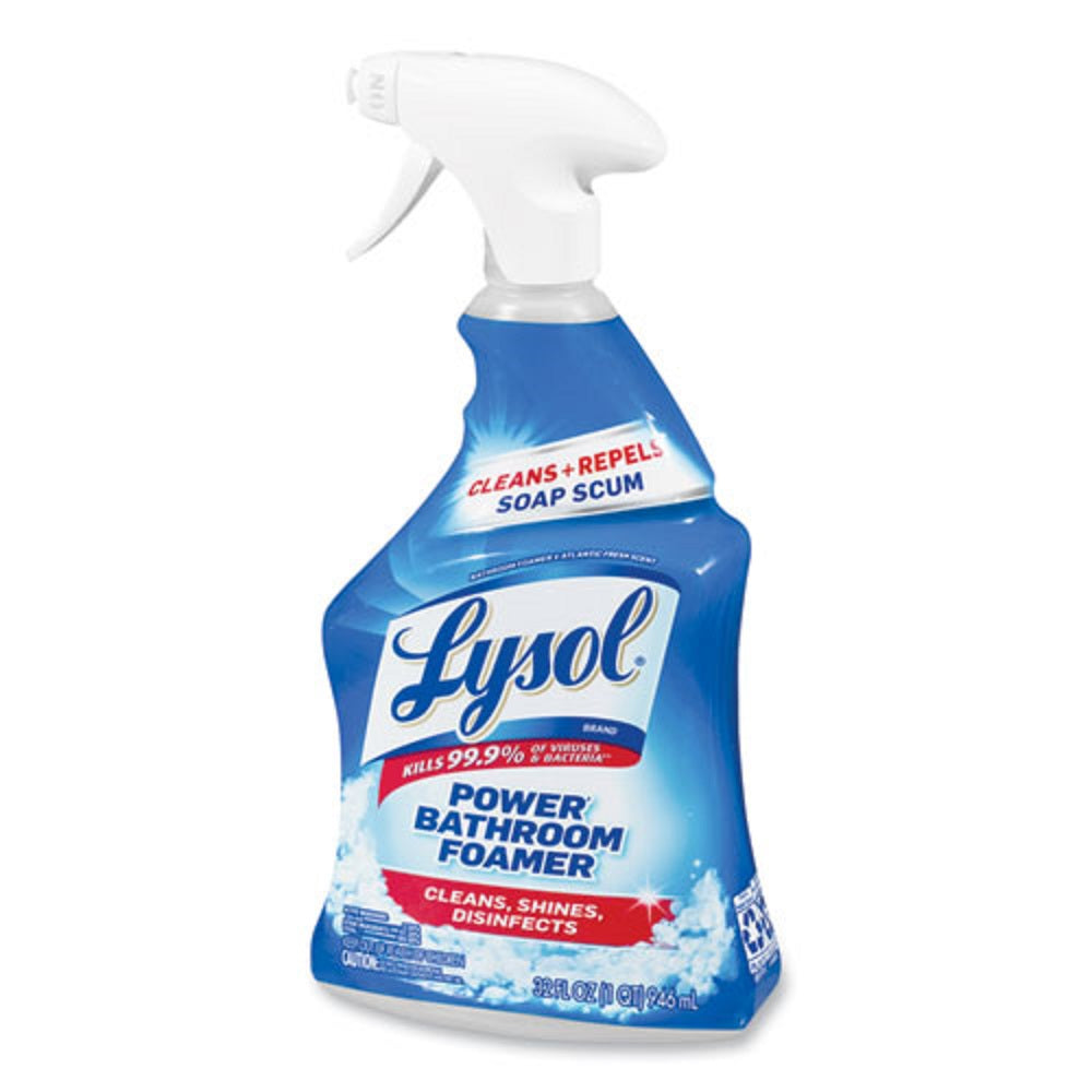 LYSOL DISINFECTANT BATHROOM CLEANERS - LIQUID - ATLANTIC F - 32 oz SPRAY BOTTLE