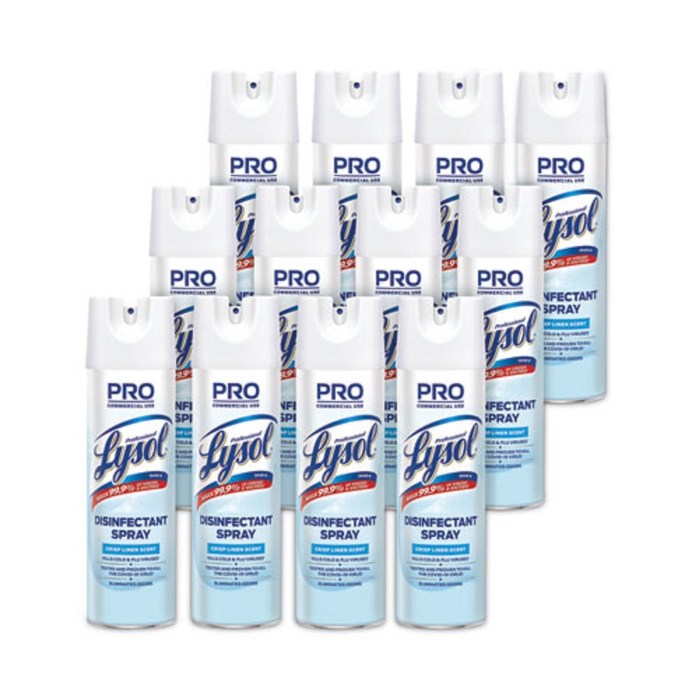 LYSOL DISINFECTANT SPRAY - CRISP LINEN