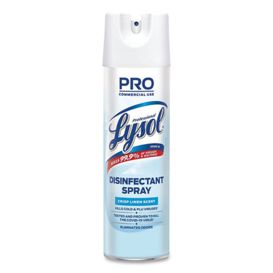 LYSOL DISINFECTANT SPRAY  - CRISP LINEN 19 oz