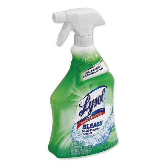 LYSOL MULTI-PURPOSE CLEANER WITH BLEACH - 32 oz SPRAY BOTTLE - 12/CARTON