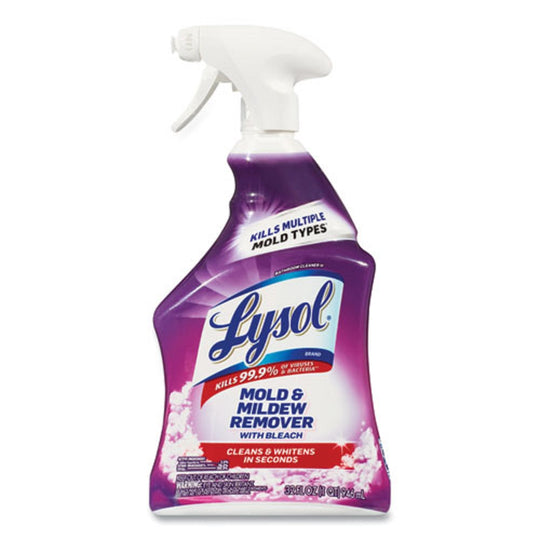 LYSOL MOLD AND MILDEW REMOVER WITH BLEACH -  READY TO USE - 32 oz SPRAY BOTTLE