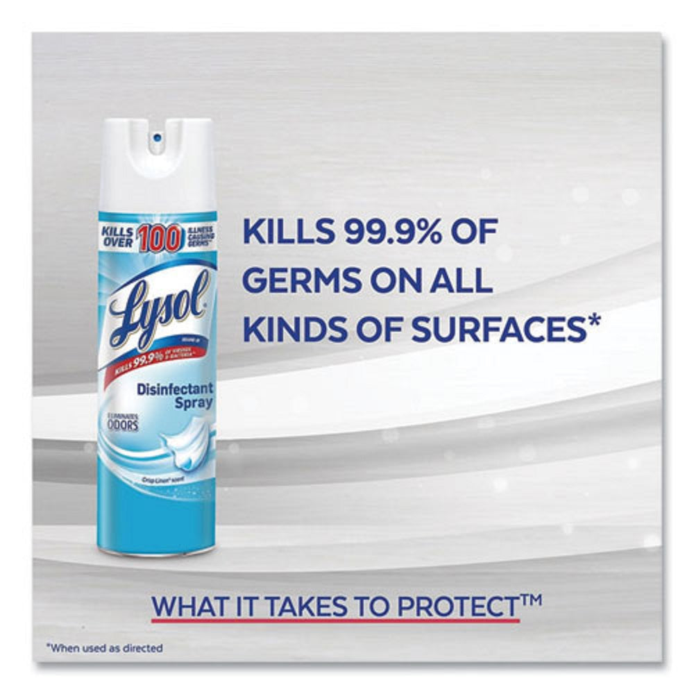 LYSOL DISINFECTANT SPRAY - SPRING WATERFALL SCENT - 19 oz AEROSOL