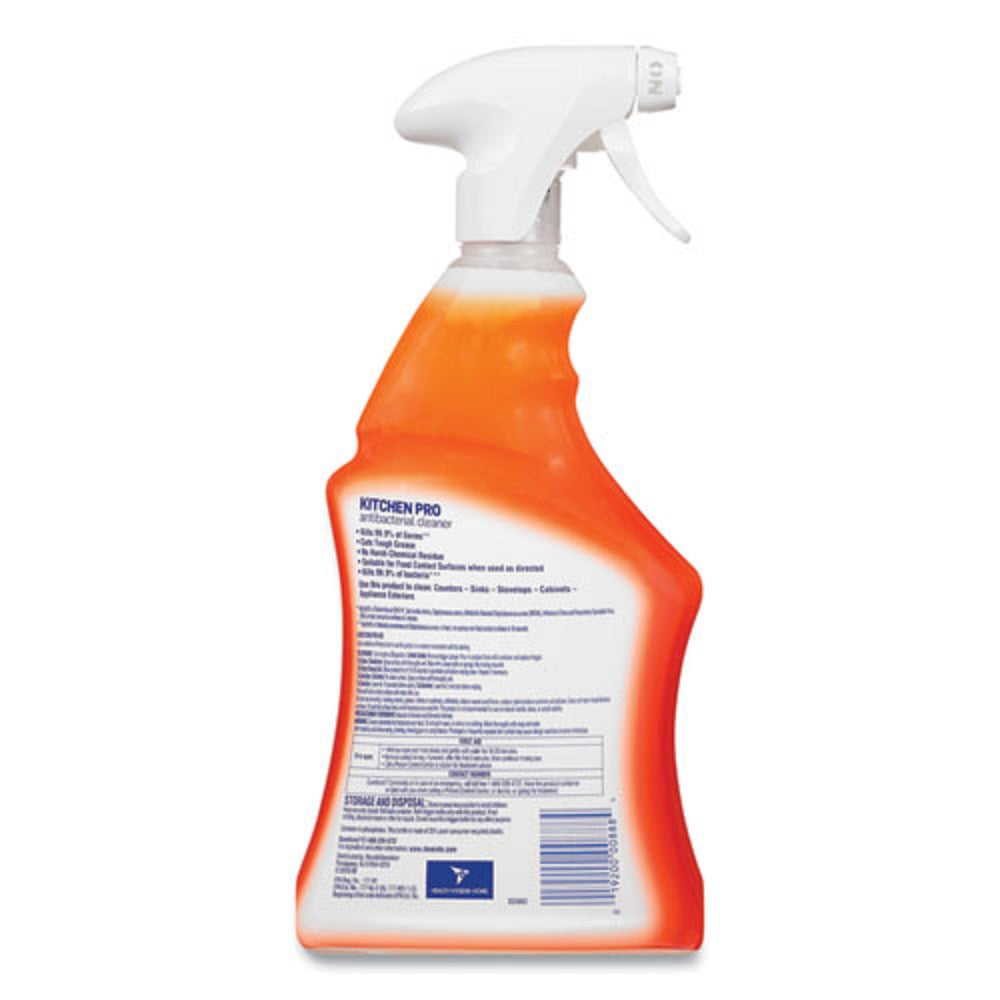 LYSOL KITCHEN PRO ANTIBACTERIAL CLEANER - CITRUS SCENT - 22 oz SPRAY BOTTLE