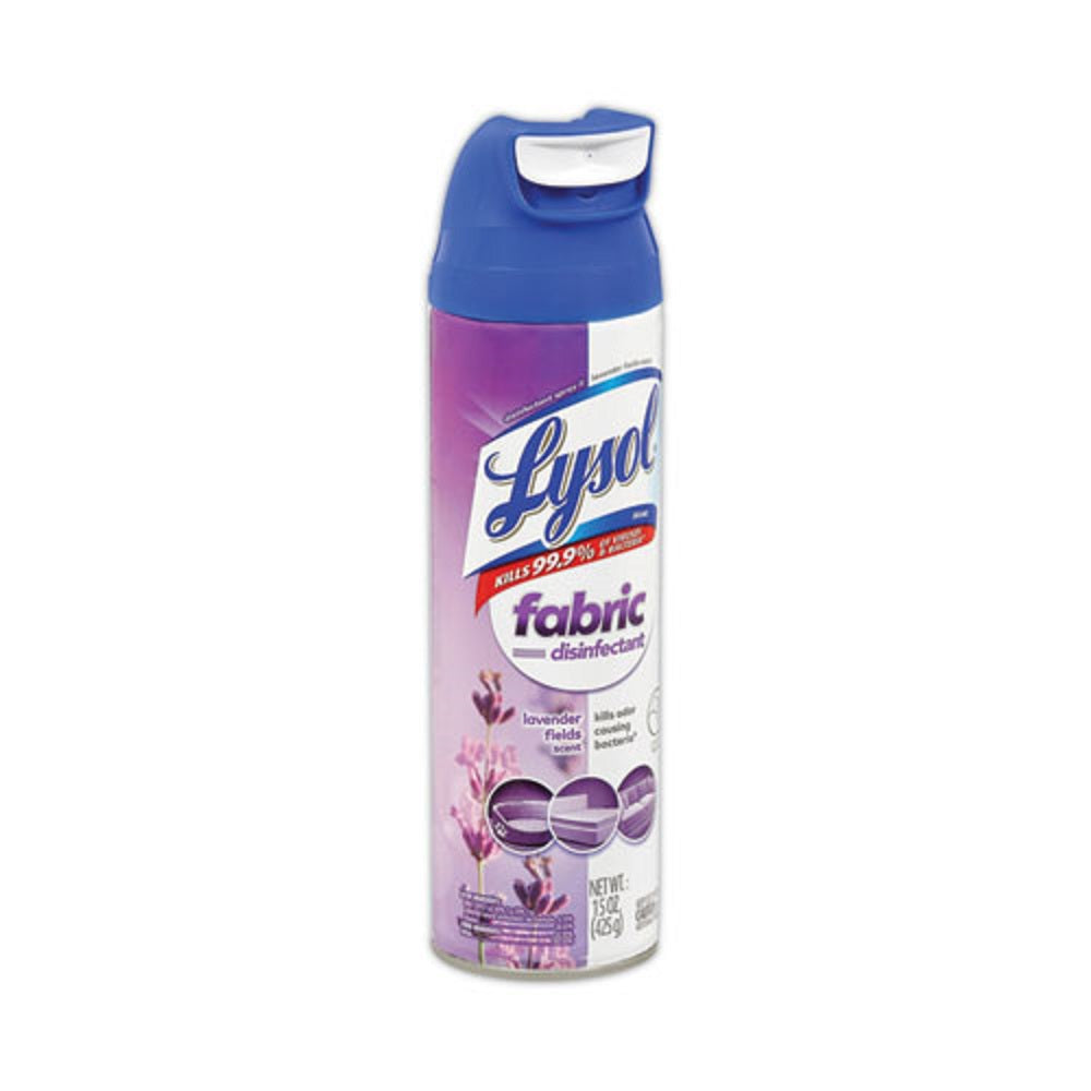 LYSOL FABRIC DISINFECTANT - LAVENDER FIELD - 15 oz AEROSOL SPRAY