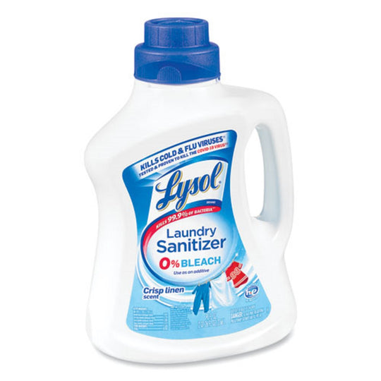 LYSOL LAUNDRY SANITIZER - LIQUID - CRISP LINEN - 90 oz