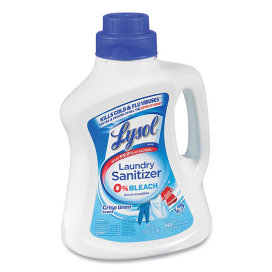 LYSOL LAUNDRY SANITIZER - LIQUID - CRISP LINEN - 90 oz - 4/CARTON