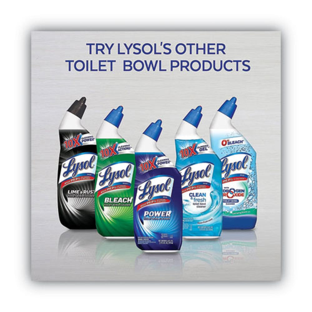 LYSOL DISINFECTANT TOILET BOWL CLEANER - WINTERGREEN - 24 oz BOTTLE