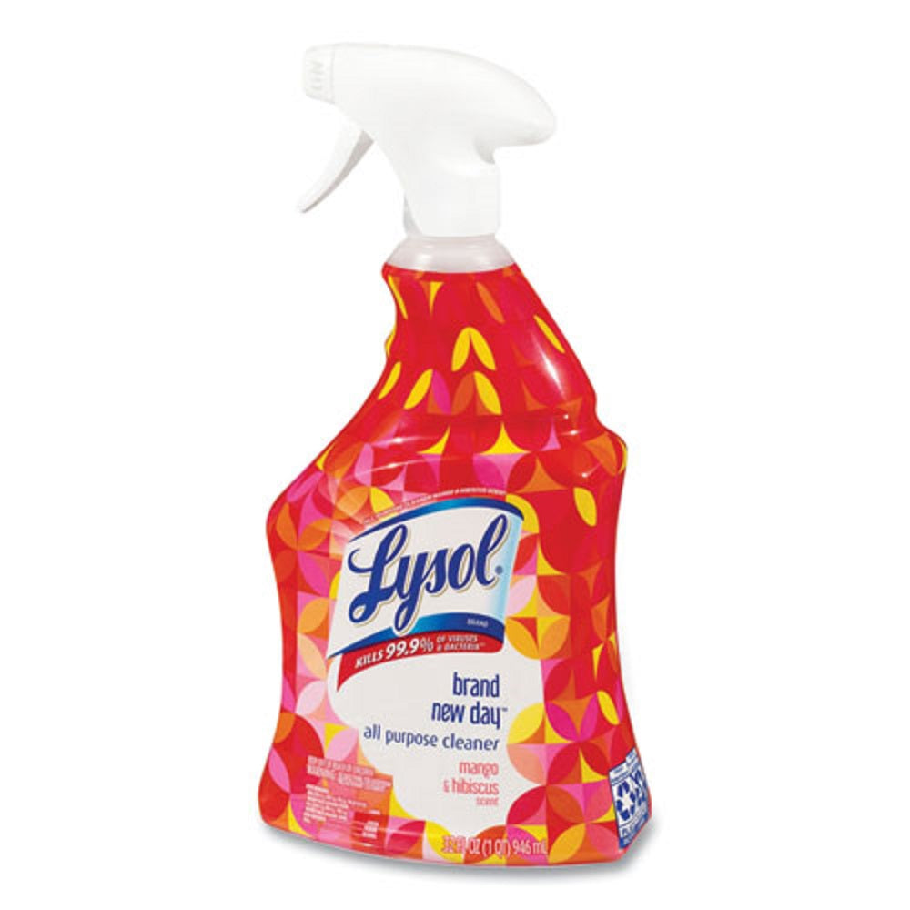 LYSOL READY-TO- USE ALL-PURPOSE CLEANER - MANGO AND HIBISCUS - 32 oz - SPRAY BOTTLE