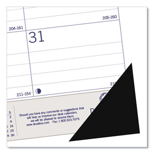 ACADEMIC MONTHLY DESK PAD CALENDAR - JULY to JULY - 2022-2023