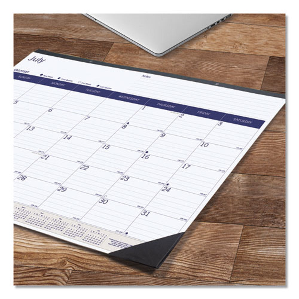 ACADEMIC MONTHLY DESK PAD CALENDAR - JULY to JULY - 2022-2023