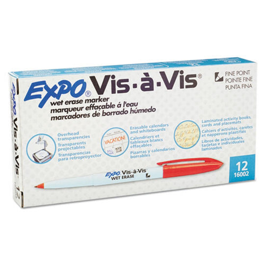 EXPO VIS-A-VIS WET ERASE MARKERS