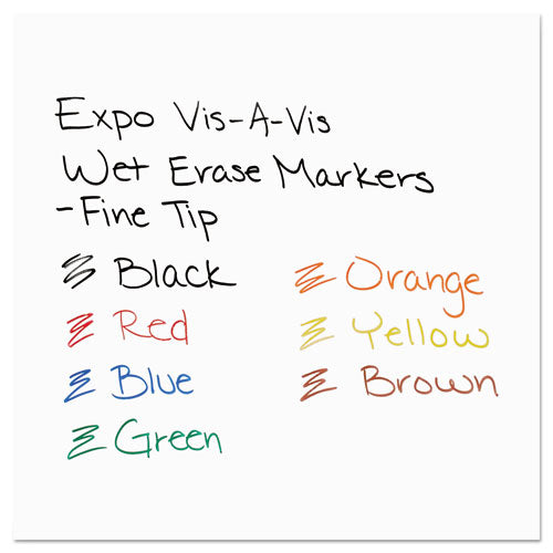 EXPO VIS-A-VIS WET ERASE MARKERS