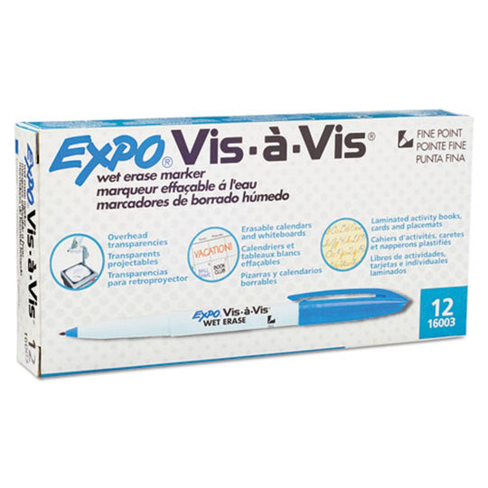 EXPO VIS-A-VIS WET ERASE MARKERS