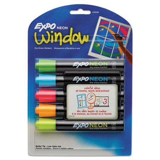 EXPO NEON WINDOW NEON DRY-EARASE MARKERS