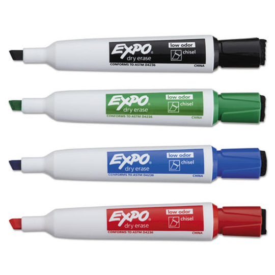 EXPO ERASER CAP MAGNETIC, DRY ERASE MARKER SET