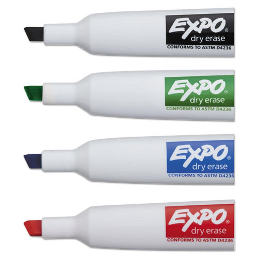 EXPO ERASER CAP MAGNETIC, DRY ERASE MARKER SET