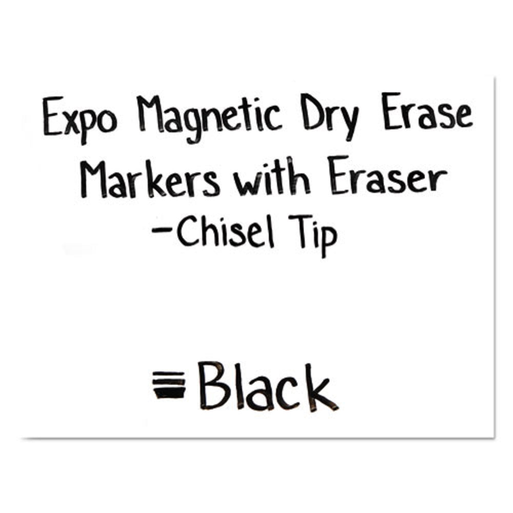 EXPO ERASER CAP MAGNETIC DRY ERASE MARKER SET