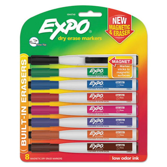 EXPO ERASER MAGNETIC CAP FINE DRY ERASE MARKER