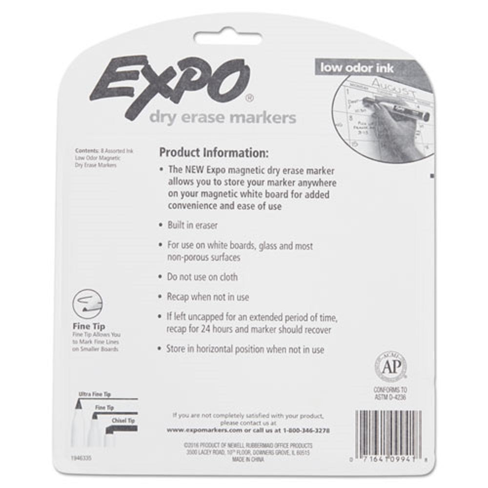 EXPO ERASER MAGNETIC CAP FINE DRY ERASE MARKER