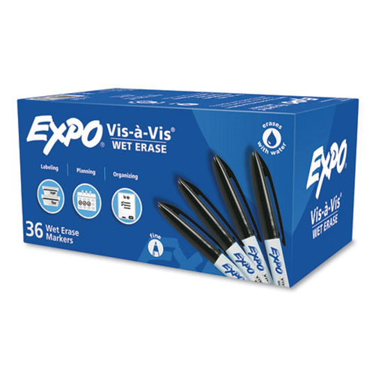 EXPO VIS-A-VIS WET ERASE MARKERS