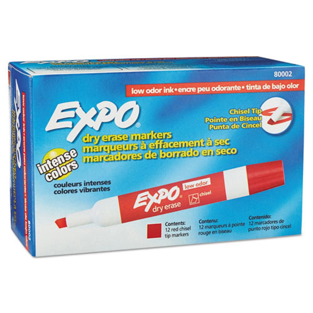 EXPO LARGE BARREL DRY ERASE MARKERS