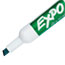 EXPO LARGE BARREL DRY ERASE MARKERS - GREEN