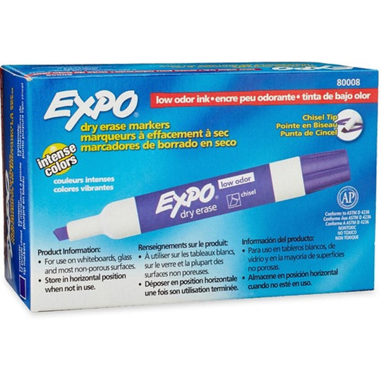 EXPO LARGE BARREL DRY-ERASE MARKERS