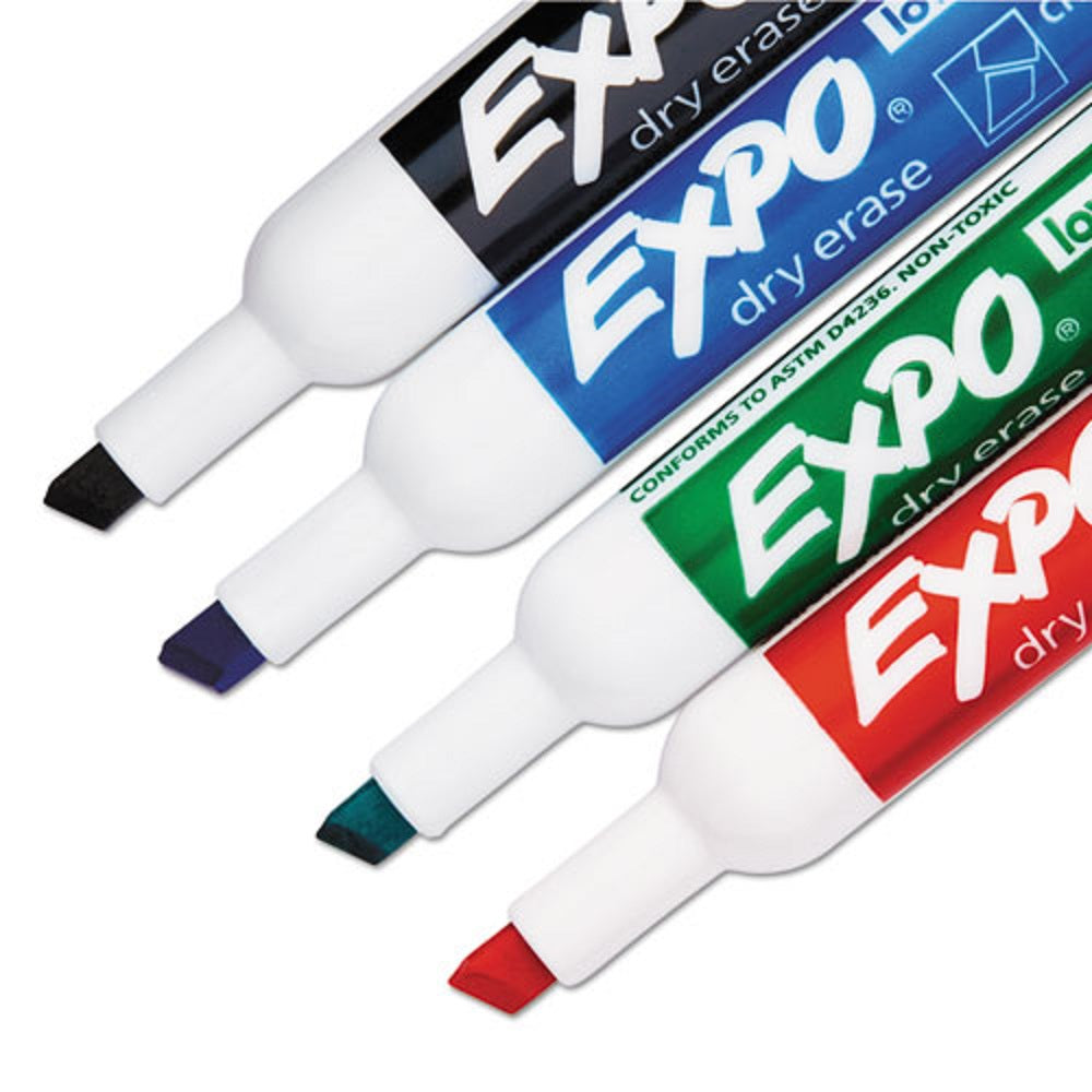 EXPO LARGE BARREL DRY-ERASE MARKERS