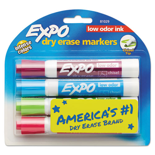 EXPO LOW ODOR DRY ERASE MARKERS