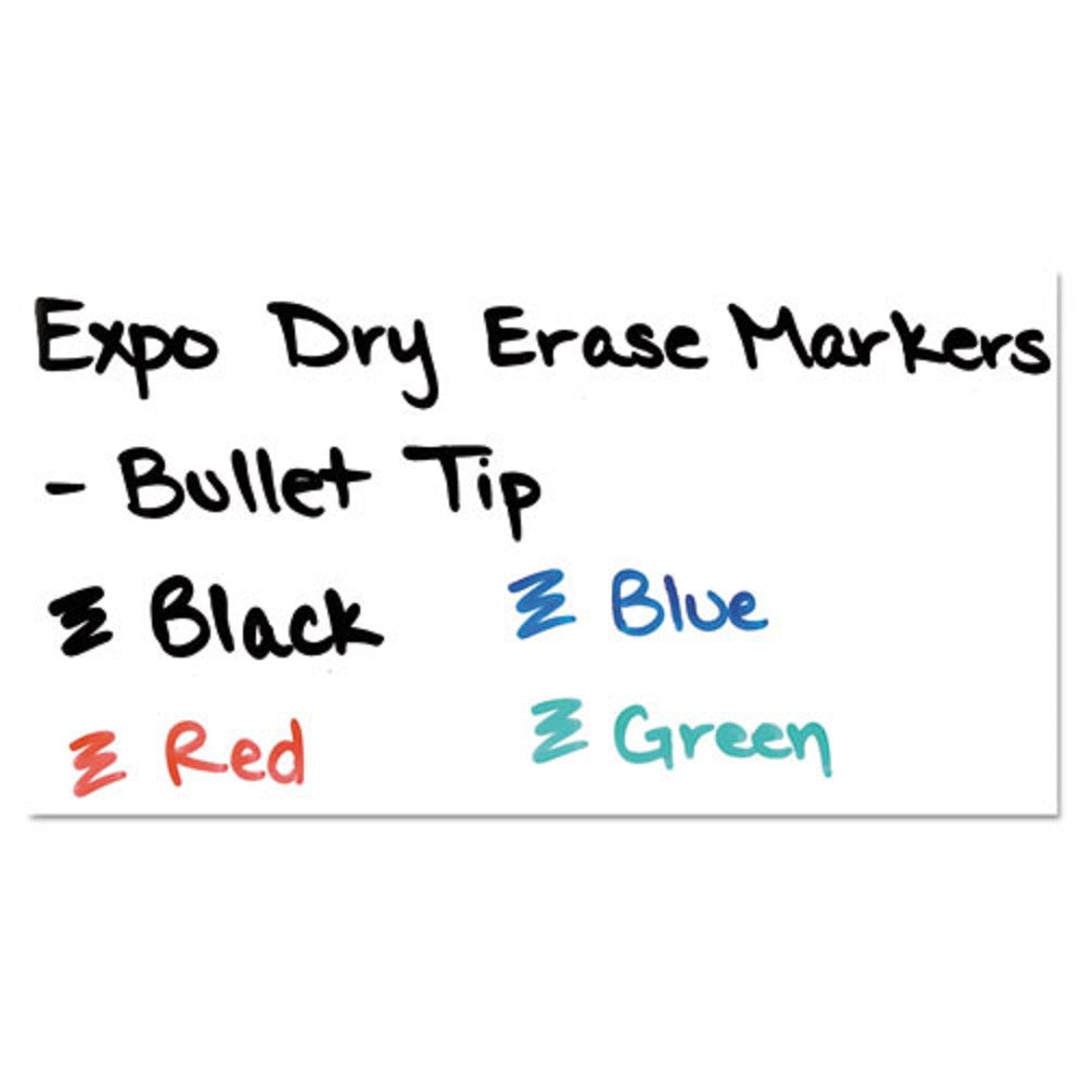 EXPO BOLD COLOR DRY-ERASE MARKERS