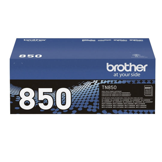 BROTHER HIGH YIELD TONER CARTRIDGE, BLACK