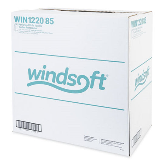 WINDSOFT KITCHEN ROLL TOWELS - 2 PLY - 30/ROLLS/CARTON