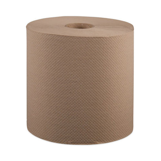 WINDSOFT HARDWOUND ROLL TOWELS - NATURAL - 6 ROLL/CARTON