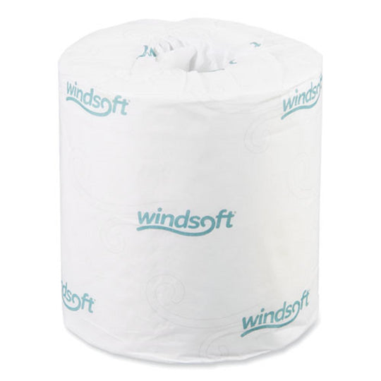 WINDSOFT BATH TISSUE - 500 SHEETS/ROLL - 96 ROLLS/CARTON