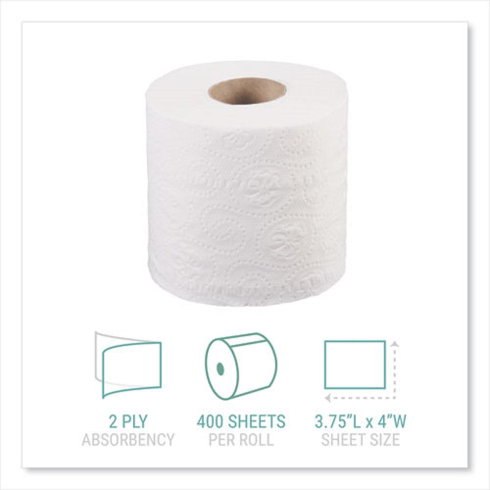 WINDSOFT BATH TISSUE  - WHITE - 24 ROLLS/CARTON