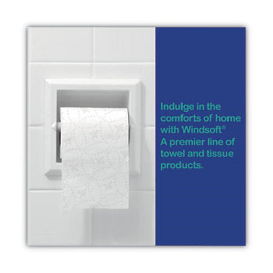 WIDSOFT PREMIUM BATH TISSUE - 2 PLY - WHITE - 24/CARTON