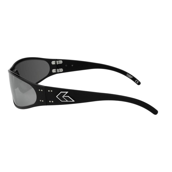 GATORZ WRAPTOR BLACK / SMOKED CHROME MIRROR LENS