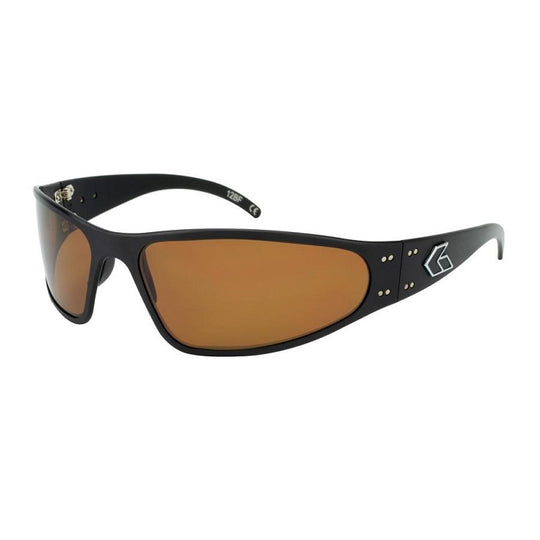 GATORZ WRAPTOR BLACK FRAME / BROWN LENS