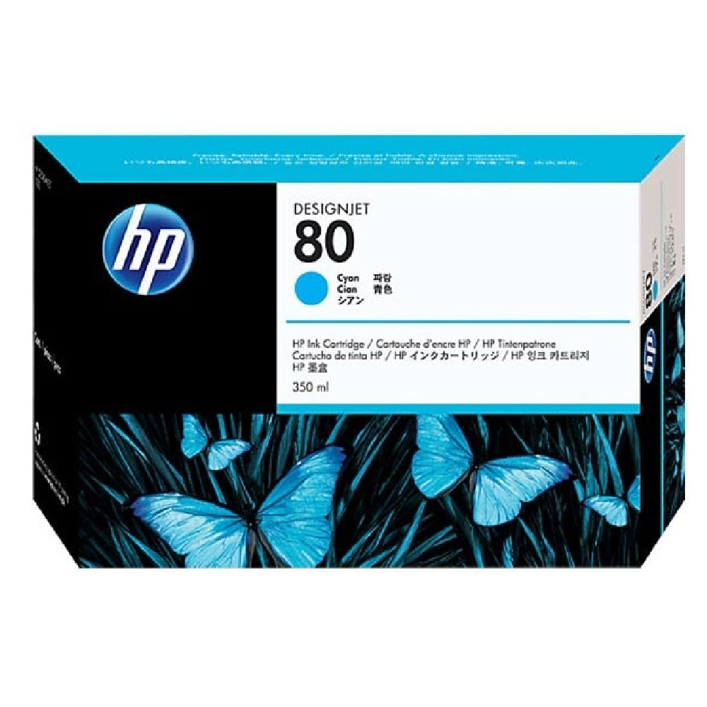 HP 80 CYAN ORIGINAL INK CARTRIDGE