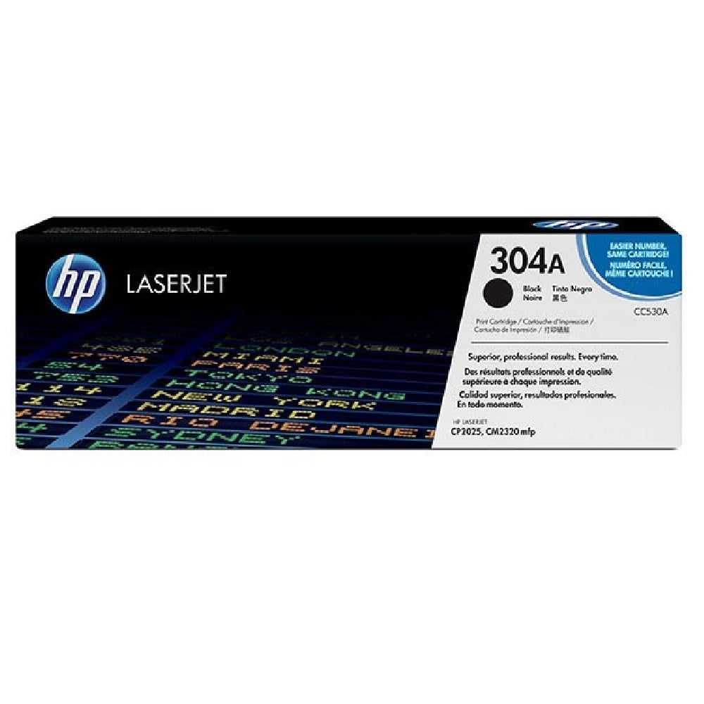 HP 304A ORIGINAL BLACK TONER CARTRIDGE