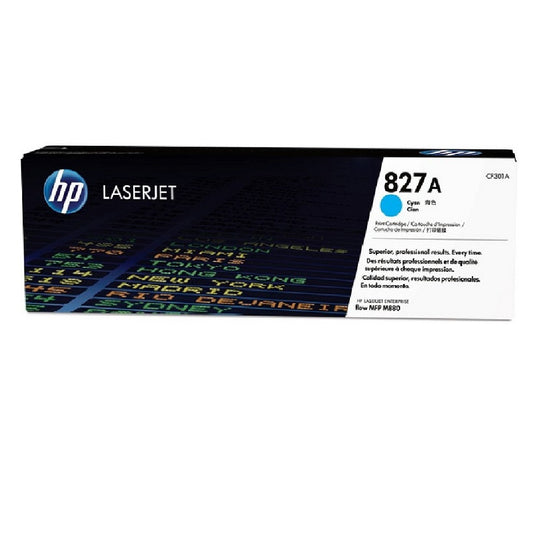 HP 827A ORIGINAL CYAN TONER CARTRIDGE