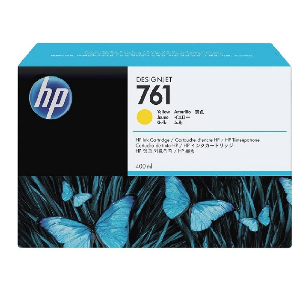 HP 761 ORIGINAL YELLOW INK CARTRIDGE