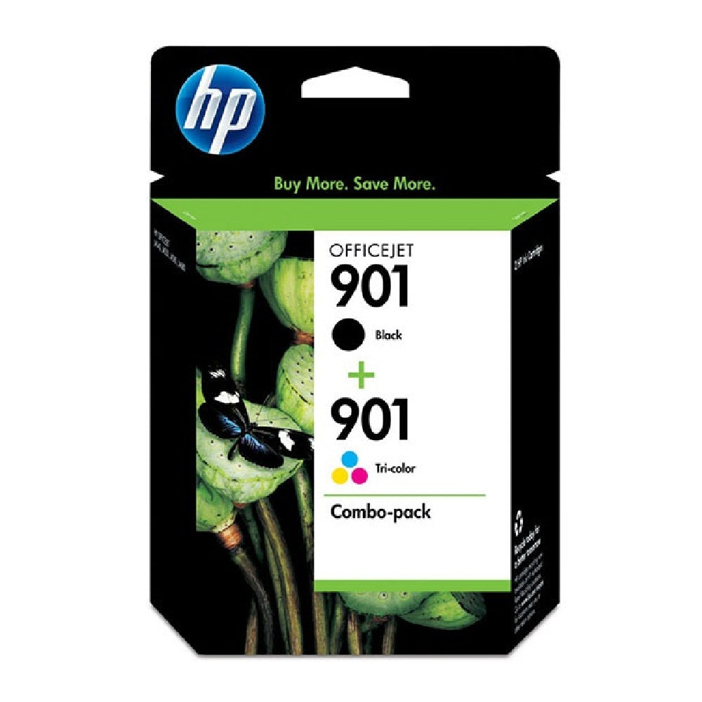 HP 901 BLACK / TRI-COLOR ORIGINAL INK CARTRIDGE