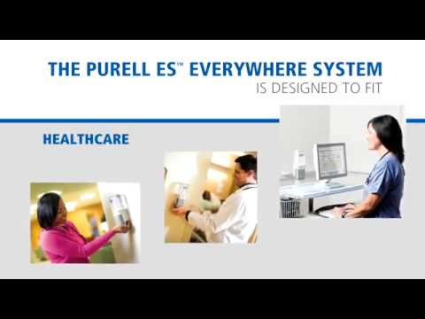 PURELL® ES™ EVERYWHERE SYSTEM ACCESSORIES, BLACK RAIL MOUNT - EA