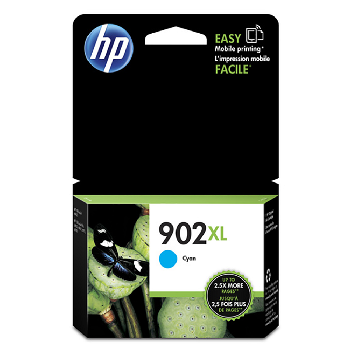 HP 902XL ORIGINAL HIGH YIELD CYAN INKJET CARTRIDGE